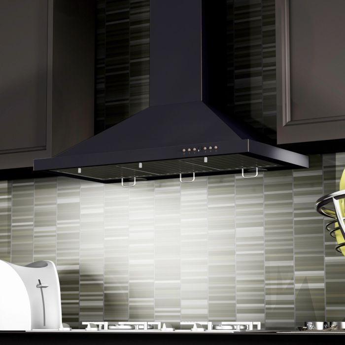 ZLINE 36 in Wall Mount Range Hood Oil-Rubbed Bronze Finish 400 CFM (8KBB-36)