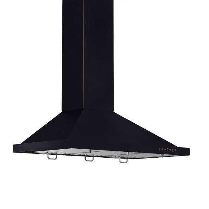 ZLINE 36 in Wall Mount Range Hood Oil-Rubbed Bronze Finish 400 CFM (8KBB-36)