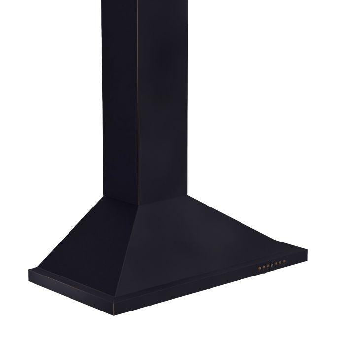 ZLINE 36 in Wall Mount Range Hood Oil-Rubbed Bronze Finish 400 CFM (8KBB-36)