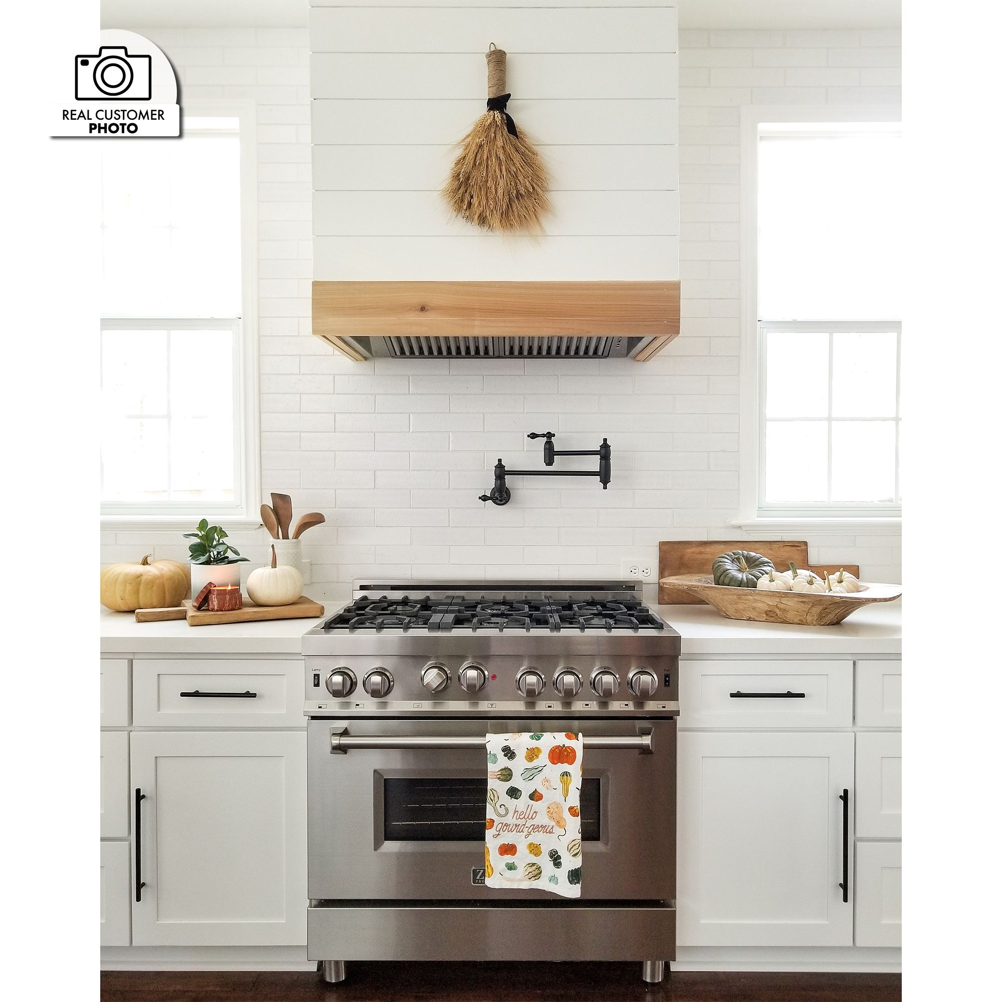 ZLINE 40 in Outdoor Wall Mount Range Hood Insert 21 in Depth 700 CFM Stainless Steel (721-304-40)