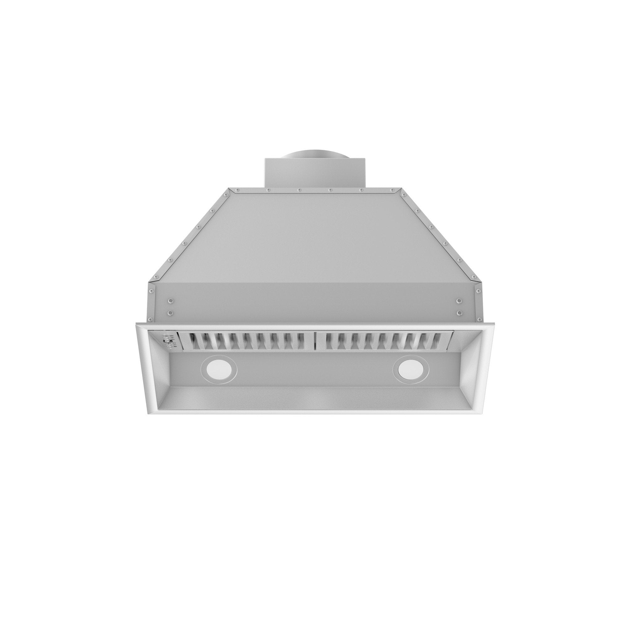 ZLINE 34 in. Outdoor Wall Mount Range Hood Insert 15 in. Depth 700 CFM Stainless Steel (695-304-34)