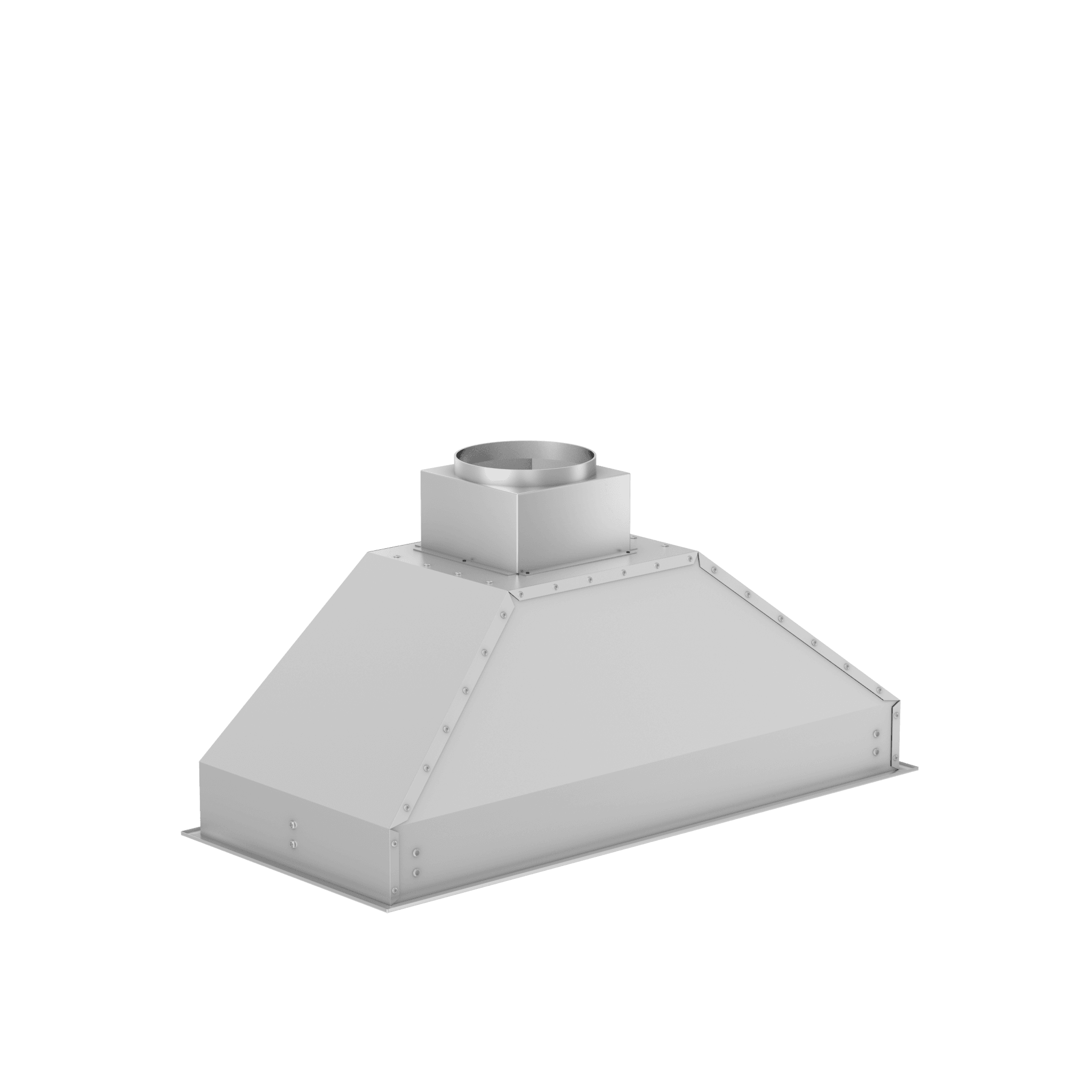 ZLINE 34 in. Outdoor Wall Mount Range Hood Insert 18 in. Depth Stainless Steel 700 CFM (698-304-34)