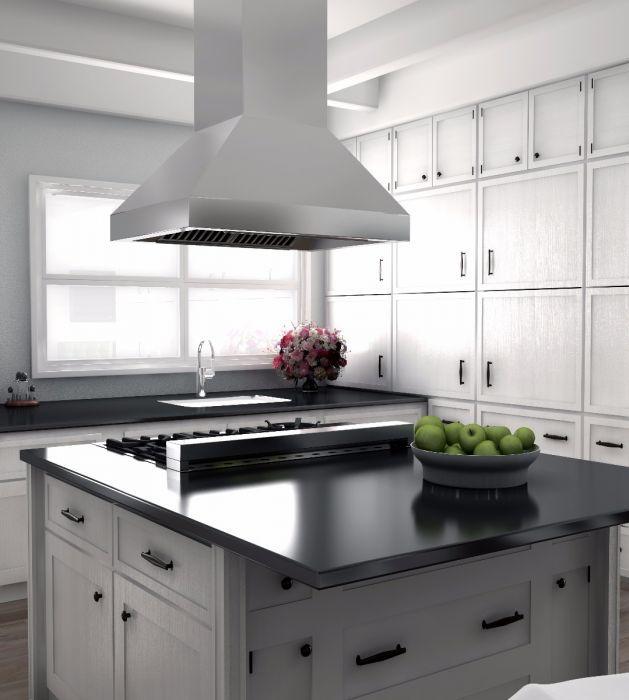 ZLINE 48 in. Island Range Hood Stainless Steel 700 CFM (597i-48)