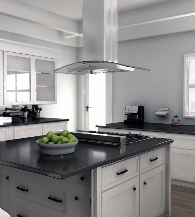 ZLINE 36" Island Range Hood Stainless Steel 4-Speed 400 CFM (GL5i-36)