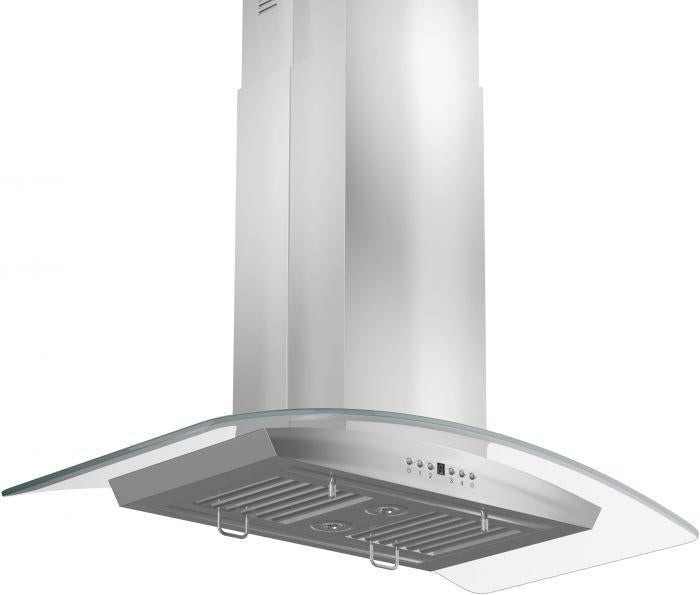 ZLINE 36" Island Range Hood Stainless Steel 4-Speed 400 CFM (GL5i-36)