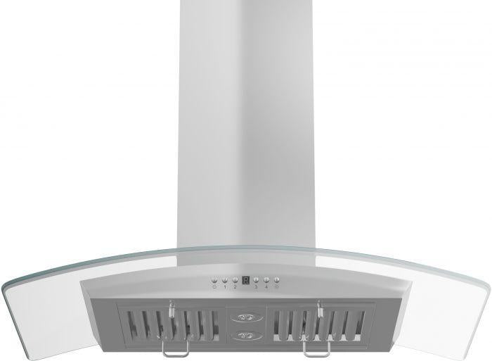 ZLINE 36" Island Range Hood Stainless Steel 4-Speed 400 CFM (GL5i-36)
