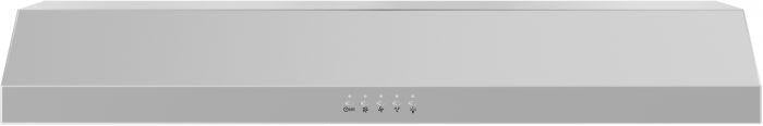 ZLINE 30 in. Under Cabinet Range Hood Stainless Steel 400 CFM LED Lighting Dishwasher-Safe Filters (615-30)