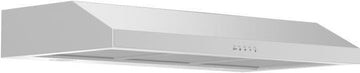 ZLINE 30 in. Under Cabinet Range Hood Stainless Steel 400 CFM LED Lighting Dishwasher-Safe Filters (615-30)