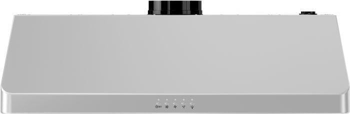 ZLINE 36 in Under Cabinet Range Hood Stainless Steel 400 CFM LED Lighting Baffle Filters (623-36)