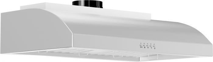 ZLINE 30 Inch Under Cabinet Range Hood Stainless Steel 600 CFM LED Lighting (627-30)