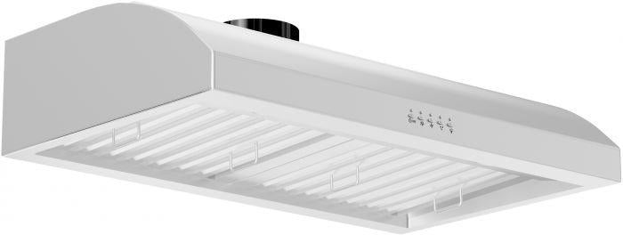 ZLINE 30 Inch Under Cabinet Range Hood Stainless Steel 600 CFM LED Lighting (627-30)
