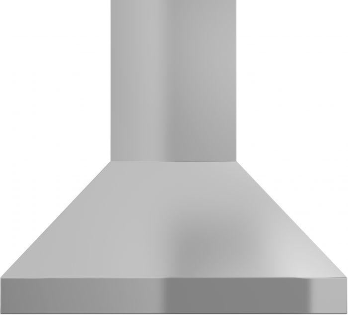 ZLINE 48 in. Wall Mount Range Hood Convertible Vent Stainless Steel 4-Speed Fan LED Lighting (597-48)