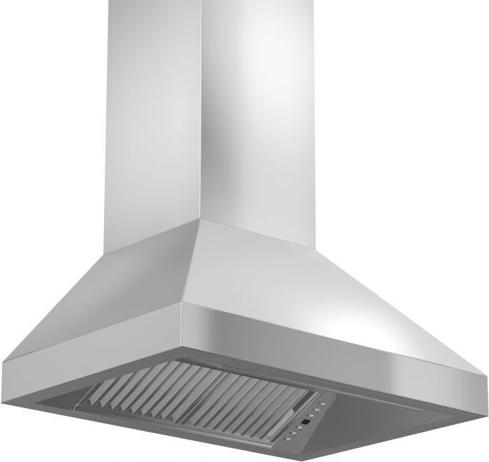 ZLINE 30 in Wall Mount Range Hood Stainless Steel Remote Dual Blower Ventilation 597-RD-30