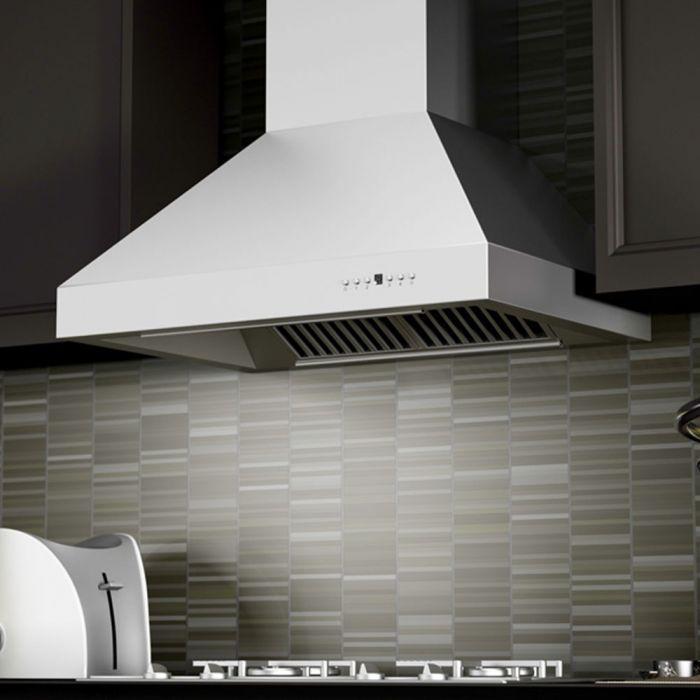 ZLINE 60 in. Wall Mount Range Hood Stainless Steel Ducted Professional 667-60