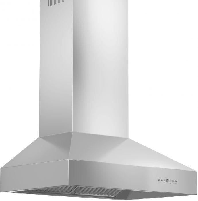 ZLINE 30 in Wall Mount Range Hood Stainless Steel Convertible Vent 667-30