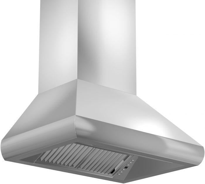 ZLINE 48 in. Wall Mount Range Hood Ducted Stainless Steel Professional 687-48