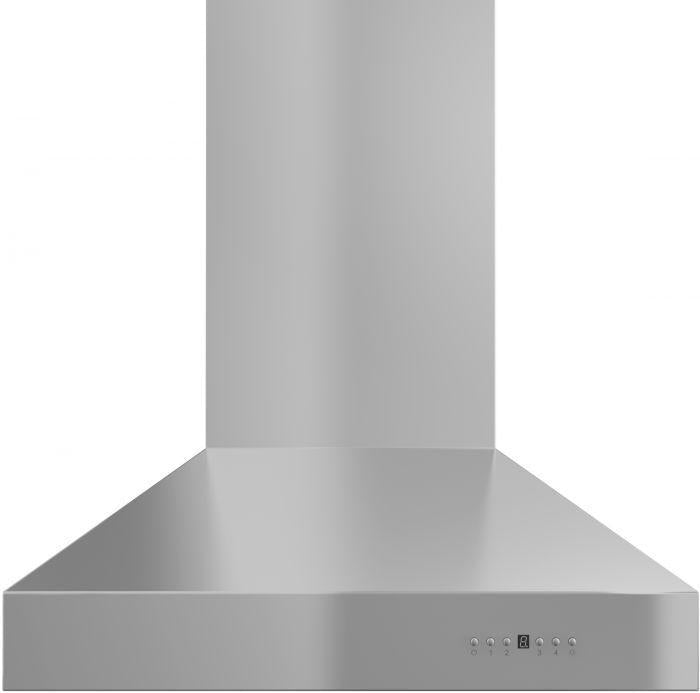 ZLINE 54 Inch Wall Mount Range Hood Stainless Steel Ducted Ventilation 697-54