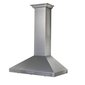 ZLINE 30 Inch Wall Mount Range Hood Convertible Vent Satin Stainless Steel 400/700 CFM (8KL3S-30)