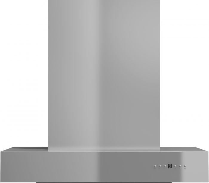 ZLINE 42 Inch Wall Mount Range Hood Ducted Stainless Steel Professional Ventilation (KECOM-42)