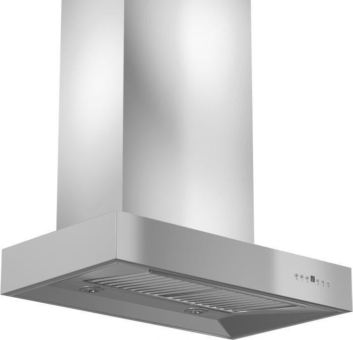 ZLINE 48-Inch Wall Mount Range Hood, Stainless Steel, Ducted Ventilation, KECOM-48