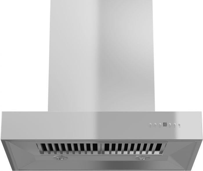 ZLINE 42 Inch Wall Mount Range Hood Ducted Stainless Steel Professional Ventilation (KECOM-42)