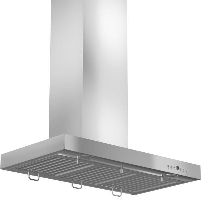 ZLINE 48 Inch Wall Mount Range Hood Stainless Steel Convertible Vent Crown Molding (KECRN-48)