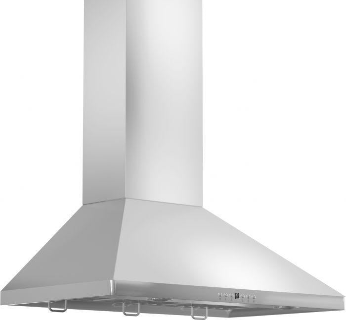 ZLINE 36 in. Wall Mount Range Hood Stainless Steel 4-Speed Fan LED Lighting (KF1-36)