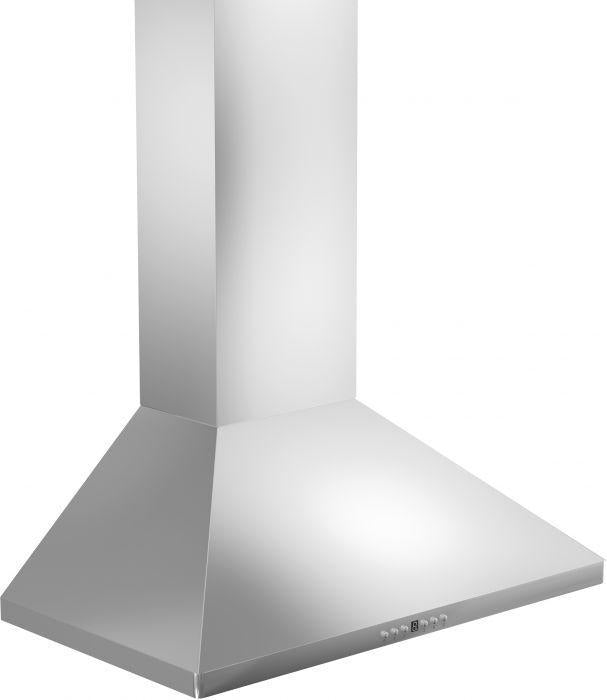 ZLINE 30 Inch Wall Mount Range Hood Stainless Steel 400 CFM Convertible Ventilation (KF1-30)