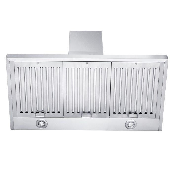 ZLINE 42 in. Wall Mount Range Hood, Convertible Vent, Stainless Steel (KL2-42)