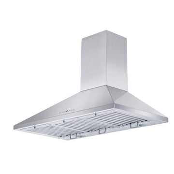 ZLINE 42 in. Wall Mount Range Hood, Convertible Vent, Stainless Steel (KL2-42)