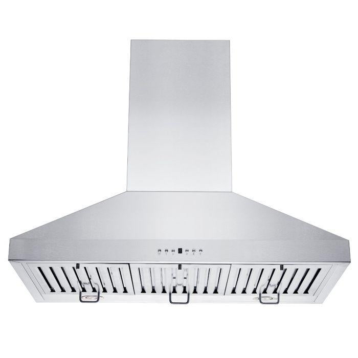 ZLINE 48 Inch Wall Mount Range Hood Convertible Vent Stainless Steel 4-Speed 700 CFM (KL3-48)