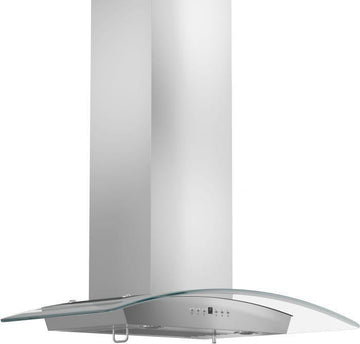 ZLINE 36-Inch Wall Mount Range Hood Stainless Steel Indoor Crown Molding 400 CFM (KZCRN-36)